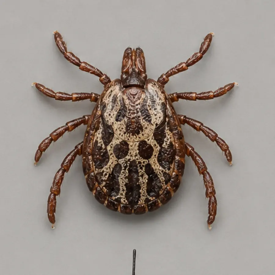 American dog tick identification evidence