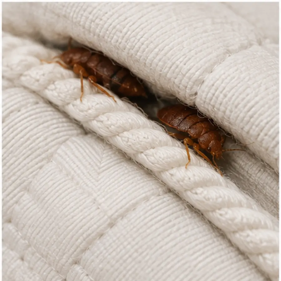 Mattress seams identification evidence